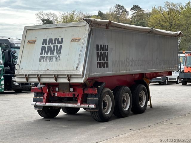 Tipper semitrailer MEIERLING MSK 24 ALU-Kippmulde / EBS / Liftachse /  26m³