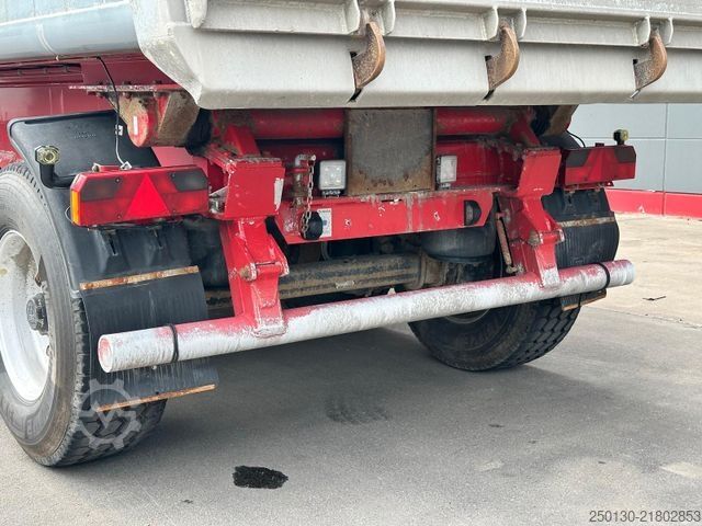 Tipper semitrailer MEIERLING MSK 24 ALU-Kippmulde / EBS / Liftachse /  26m³