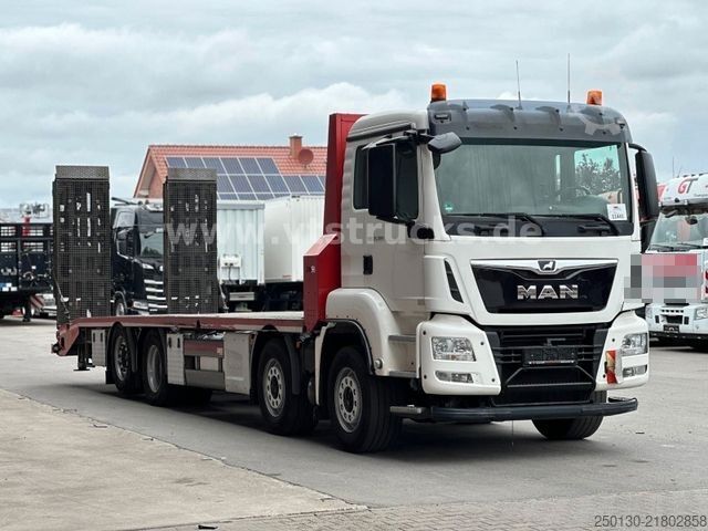 Car carrier truck MAN TGS 35.500 8x2 BL ZANNER/Rampen/Pritarder/Winde