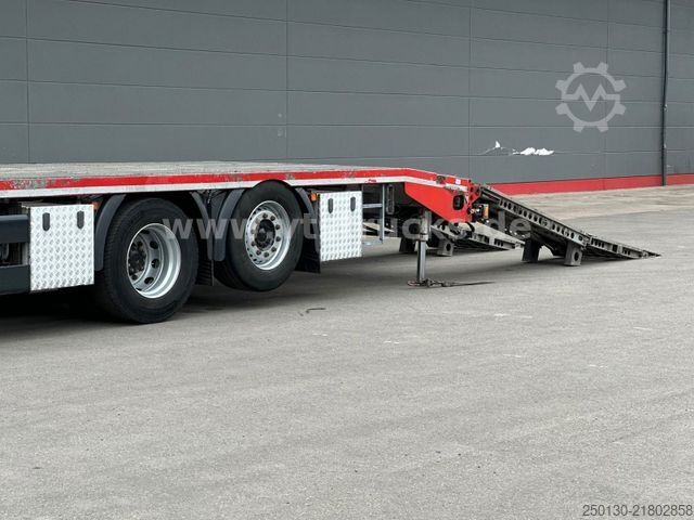 Car carrier truck MAN TGS 35.500 8x2 BL ZANNER/Rampen/Pritarder/Winde