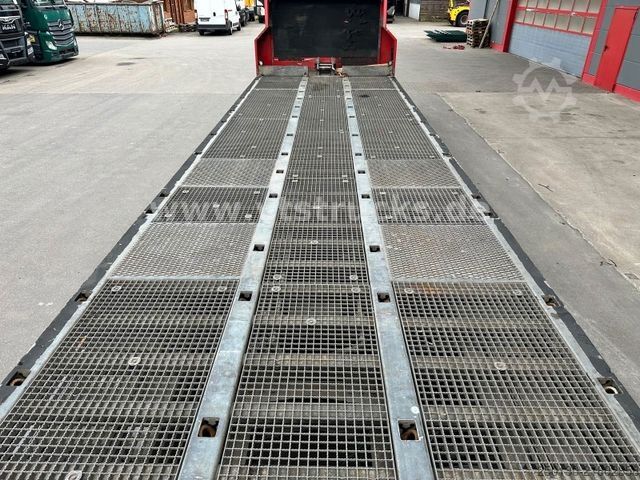 Car carrier truck MAN TGS 35.500 8x2 BL ZANNER/Rampen/Pritarder/Winde