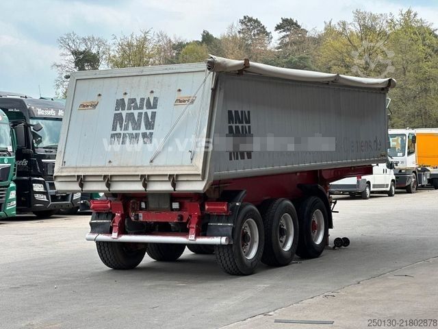 Tipper semitrailer MEIERLING MSK 24 ALU-Kippmulde / EBS / Liftachse /  26m³