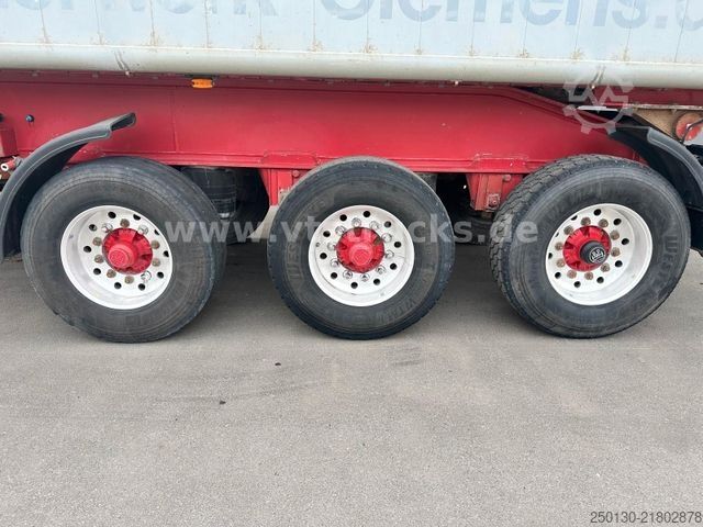 Tipper semitrailer MEIERLING MSK 24 ALU-Kippmulde / EBS / Liftachse /  26m³