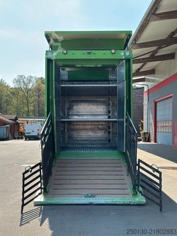 Livestock semitrailer Finkl MultiLiner XXL/VSE/Ladelift/Tränke/Hubdach