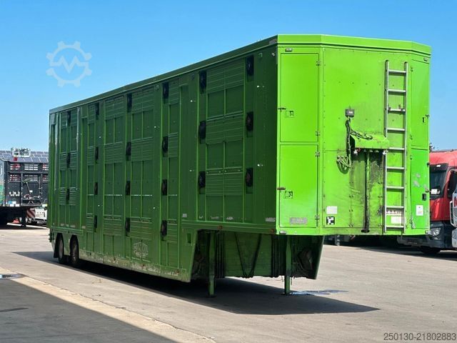 Livestock semitrailer Finkl MultiLiner XXL/VSE/Ladelift/Tränke/Hubdach