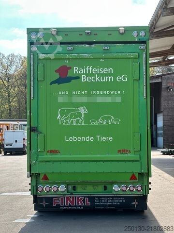 Livestock semitrailer Finkl MultiLiner XXL/VSE/Ladelift/Tränke/Hubdach