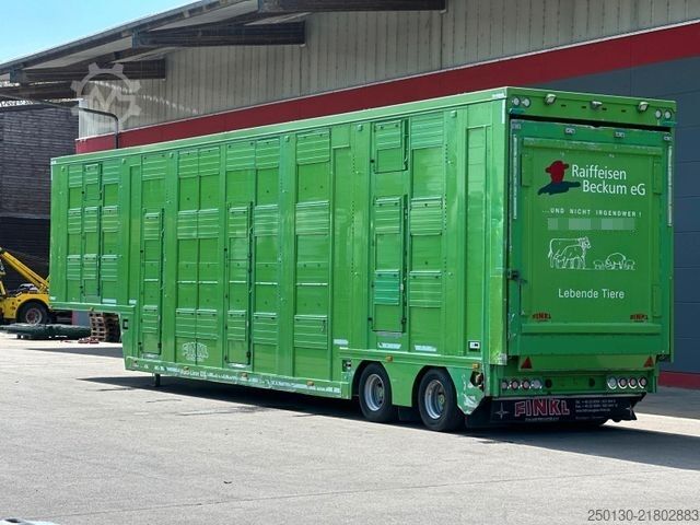 Livestock semitrailer Finkl MultiLiner XXL/VSE/Ladelift/Tränke/Hubdach