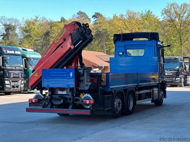 Flatbed truck MERCEDES-BENZ Actros 2551 6x2 LL/PALFINGER/MIRRORCAM/ACC/AEBS/