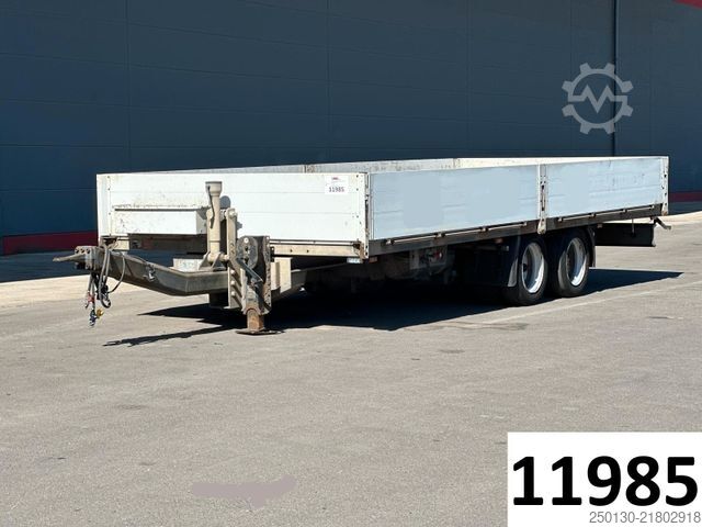 Anhänger ACKERMANN-FRUEHAUF Z-PA-F12 6,4JZ Tandem AH / Glastransport EBS ABS