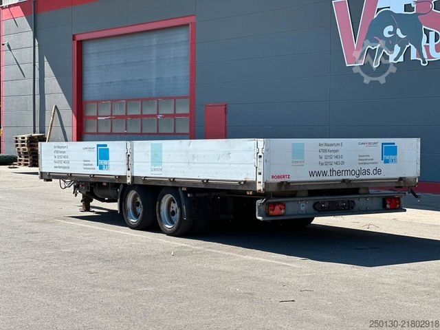 Anhänger ACKERMANN-FRUEHAUF Z-PA-F12 6,4JZ Tandem AH / Glastransport EBS ABS