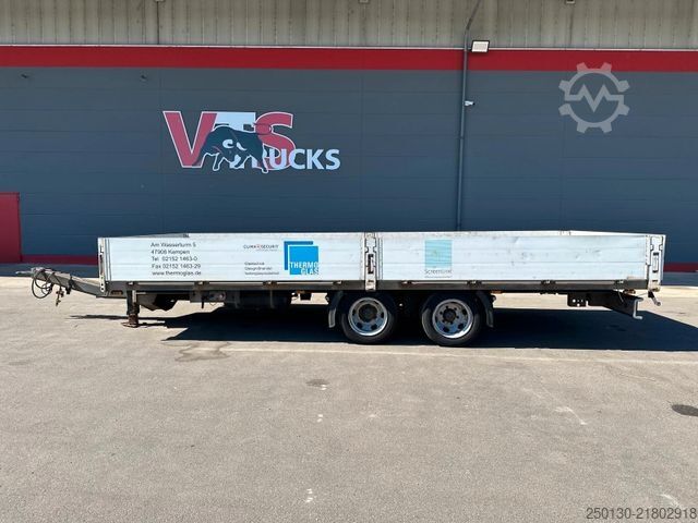 Anhänger ACKERMANN-FRUEHAUF Z-PA-F12 6,4JZ Tandem AH / Glastransport EBS ABS