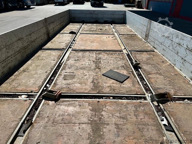 Anhänger ACKERMANN-FRUEHAUF Z-PA-F12 6,4JZ Tandem AH / Glastransport EBS ABS