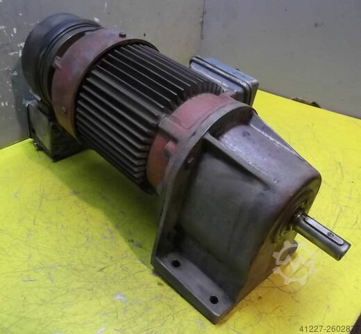 Gear motor 0.18/0.3 kW 26.5/53 rpm Bauer DKP8840H/200L