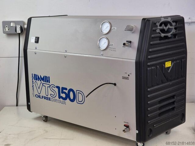 Bambi VTS 150D ölfreier Trockenluftkompressor Bambi VTS 150D