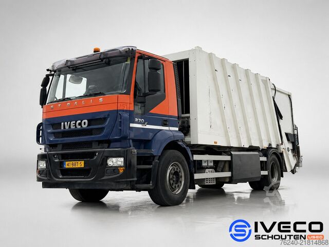 Iveco Stralis 270 CNG •  Vuilniswagen FAUN variopress • Automaat • Euro5 • 270pk Iveco Stralis 270 CNG •  Vuilniswagen FAUN variopress...