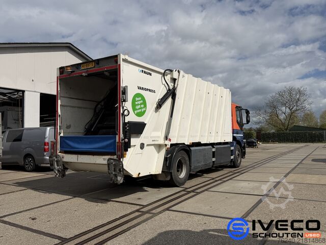 Iveco Stralis 270 CNG • Vuilniswagen FAUN variopress • Automaat • Euro5 • 270pk Iveco Stralis 270 CNG • Vuilniswagen FAUN variopress...