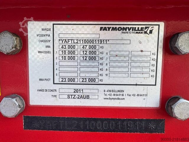 Tieflader Faymonville STZ-2 AUB