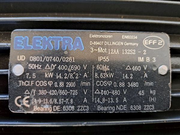 Wälzkolben-Vakuumpumpe Baretti ATMOS V2-KR Var. 0102