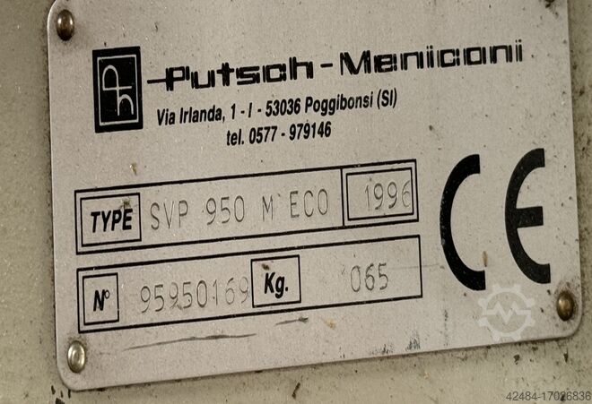Panel saw Putsch Meniconi SVP950
