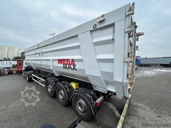 Tipper semitrailer MEGA SCHROTT-KIPPMULDE, PORTALTüREN, SAF ACHSE, LIFTACHSE