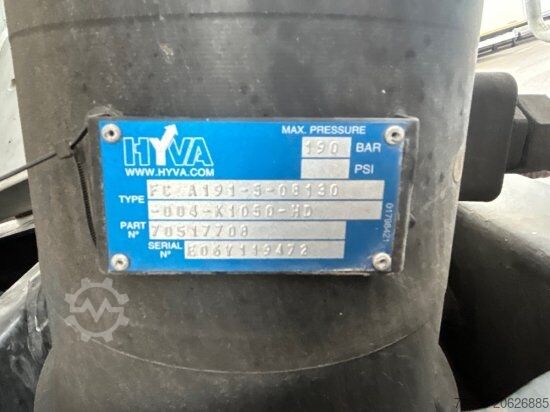 Tipper semitrailer MEGA SCHROTT-KIPPMULDE, PORTALTüREN, SAF ACHSE, LIFTACHSE