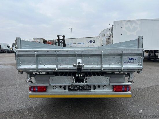Low loader trailer MöSLEIN TANDEMKIPPER-TIEFLADER, 3 SEITENKIPPER MIT EINSCHUBRAMPEN
