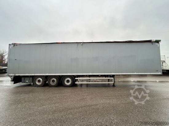 Walking floor semitrailer KNAPEN K200/KT01 SCHUBBODEN, 6MM, LIFTACHSE, SAF-ACHSEN, ALU-FELGEN,  ROLLPLANE