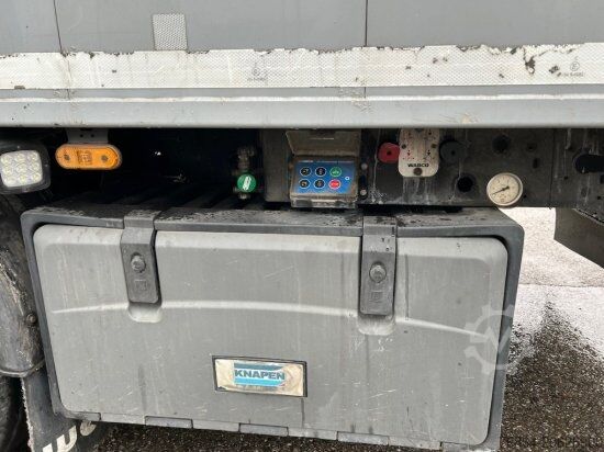 Walking floor semitrailer KNAPEN K200/KT01 SCHUBBODEN, 6MM, LIFTACHSE, SAF-ACHSEN, ALU-FELGEN,  ROLLPLANE