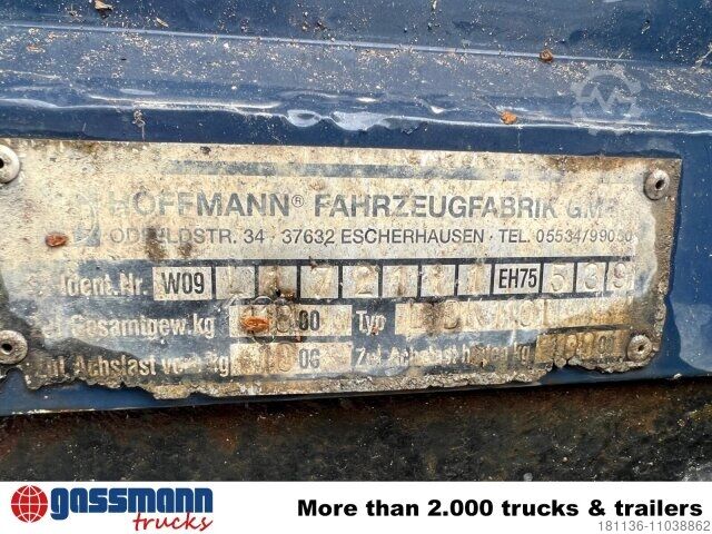 Three-way tipper trailer Hoffmann LTDK 11,0T