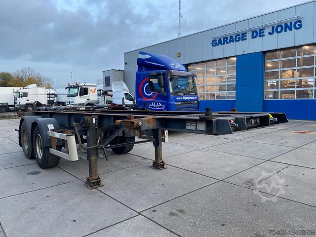 Container transport Renders Euro 700 / Container Chassis / 20 FT