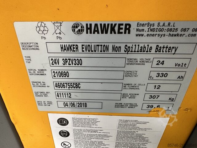 EJG 320 ( 2.0 T @ 600 MM !!! ) * DEMO !!! JUNGHEINRICH EJG 320 ( 2.0 T @ 600 MM !! ) * DEMO !!