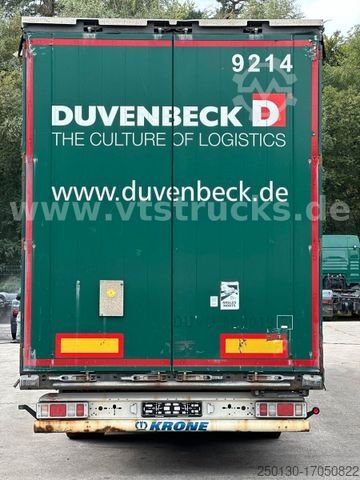 Open semitrailer with tarp KRONE SD Pritsche + Plane Edscha-Verdeck