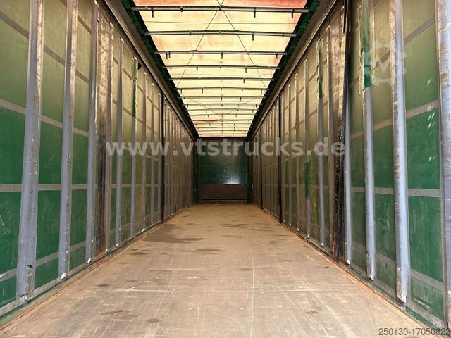 Open semitrailer with tarp KRONE SD Pritsche + Plane Edscha-Verdeck