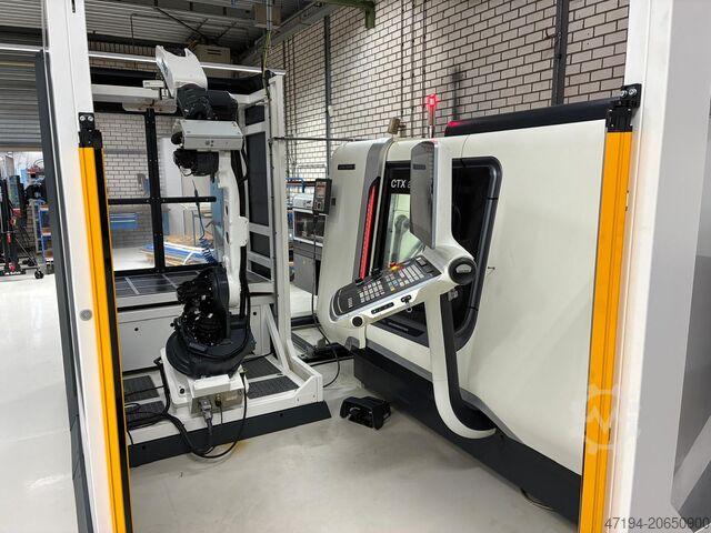 CNC turning and milling center DMG MORI CTX alpha 500 V5 + BMO Iridium 25F