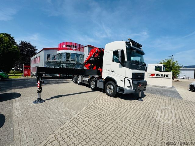 LKW mit Pritsche (offen) VOLVO FH 540 mit Fassi F2150RAL Fly Jib + Winde