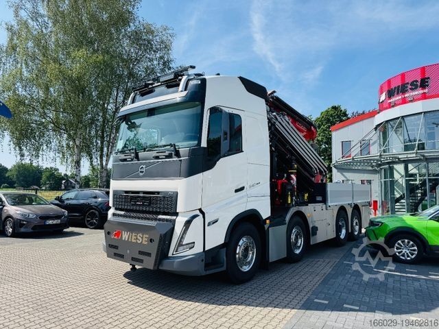 LKW mit Pritsche (offen) VOLVO FH 540 mit Fassi F2150RAL Fly Jib + Winde