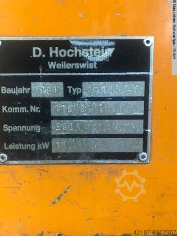 Viersäulenpresse - Hydraulisch HOCHSTEIN PP 100 / 40