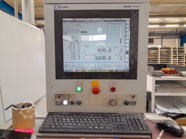 Plattensäge – Beschickung von vorne HOLZMA HPP 510/43/43