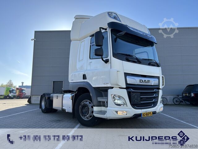 Standard tractor DAF CF 410 FT Space Cab / 550 dkm / NL Truck / APK ...