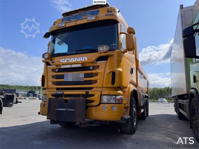 Tipper Scania R560 – Snow Plow Ready – Steel Suspension – Tandem