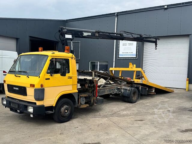 Recovery vehicle MAN 10.150 DEPANNAGE + MKG KRAAN