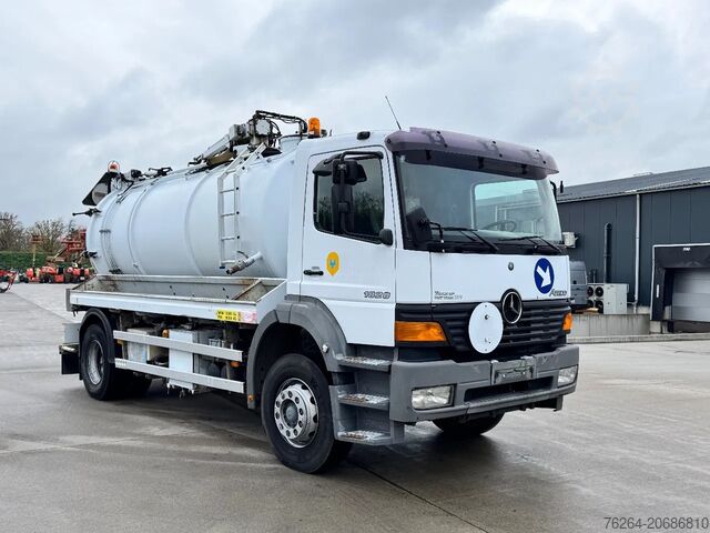 Suction vehicle Mercedes-Benz ATEGO 1828 + IPSAM 9000L KOLKENZUIGER