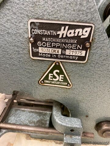 Hang 103 LOK Ösmaschine Hang 103 LOK Ösmaschine