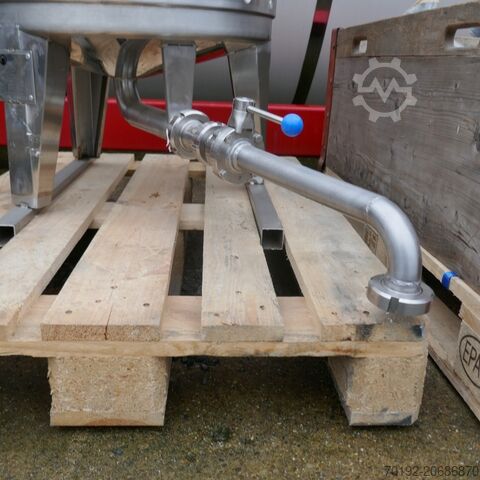 221 Liter heiz-/kühlbarer Behälter aus V4A B0074