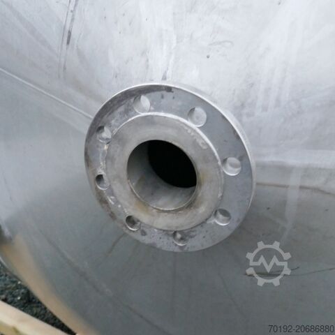 10000 Liter Rührwerksbehälter aus V4A mit Balkenrührwerk A&B Apparate- & Behältertechnik Heldrungen GmbH K0188