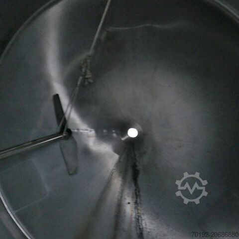 10000 Liter Rührwerksbehälter aus V4A mit Balkenrührwerk A&B Apparate- & Behältertechnik Heldrungen GmbH K0188