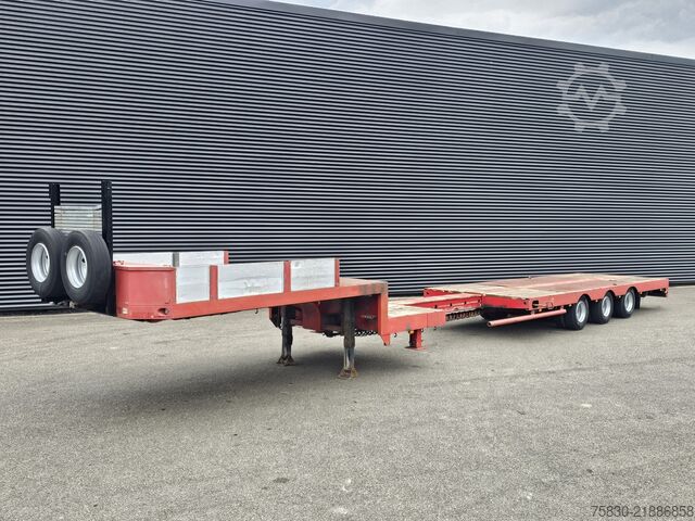 Low loader DO-Trailer SD 31 / SEMI TRAILER / EXTENDABLE