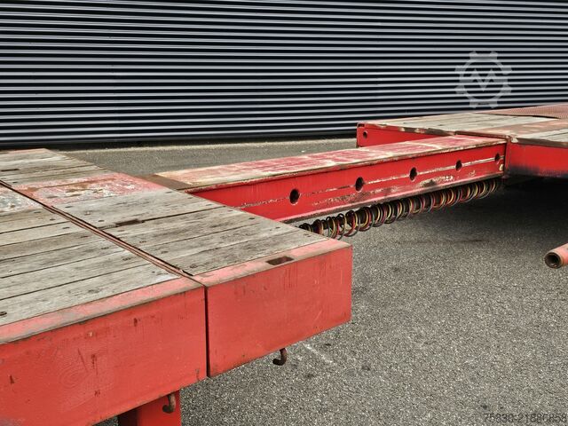 Low loader DO-Trailer SD 31 / SEMI TRAILER / EXTENDABLE