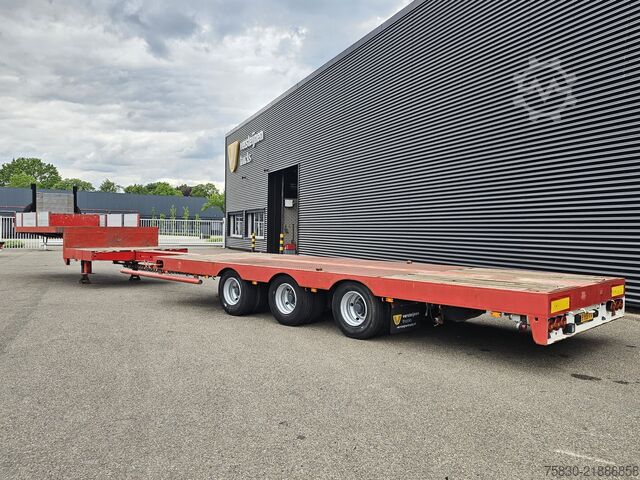 Low loader DO-Trailer SD 31 / SEMI TRAILER / EXTENDABLE