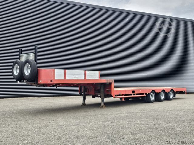 Low loader DO-Trailer SD 31 / SEMI TRAILER / EXTENDABLE